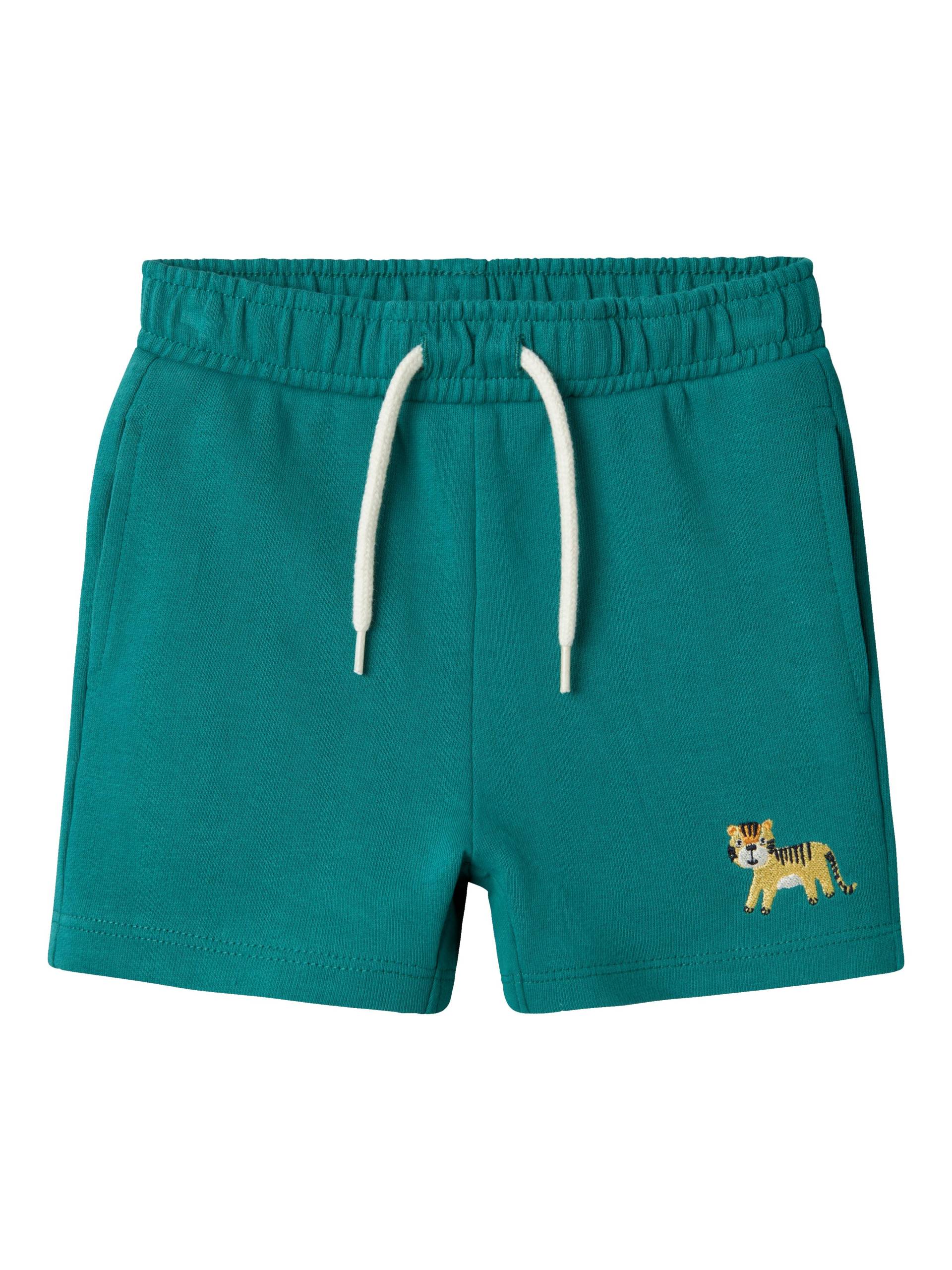 NAME IT - NMMJANKO NREG SWE SHORTS UNB PB deep jungle - Gr. - 116 von NAME IT