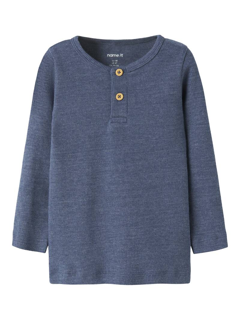 NAME IT - NMMKAB LS TOP NOOS vintage indigo - Gr. - 116 von NAME IT
