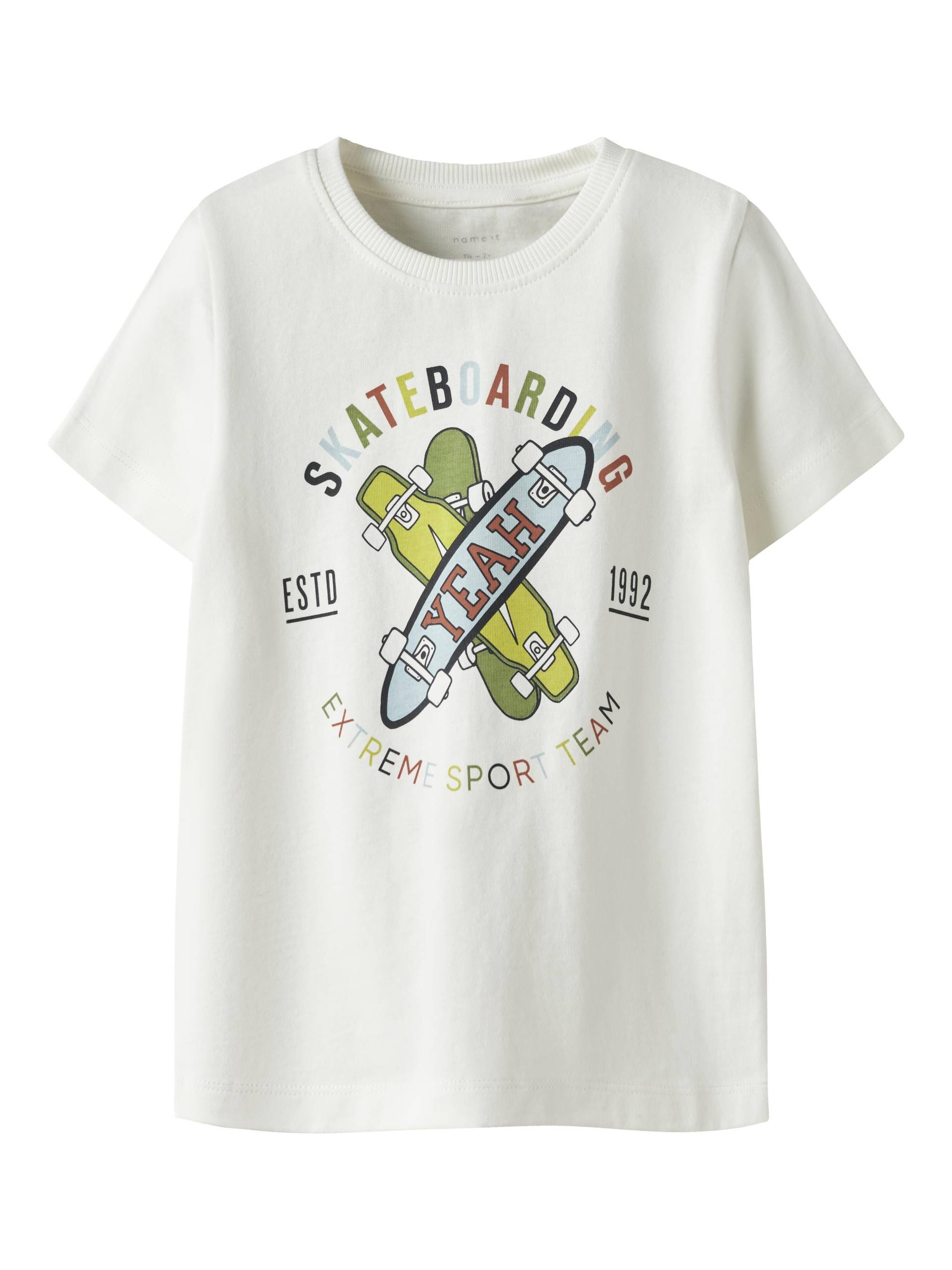 NAME IT - NMMKARLTON SS TOP PB coconut milk - Gr. - 92 von NAME IT