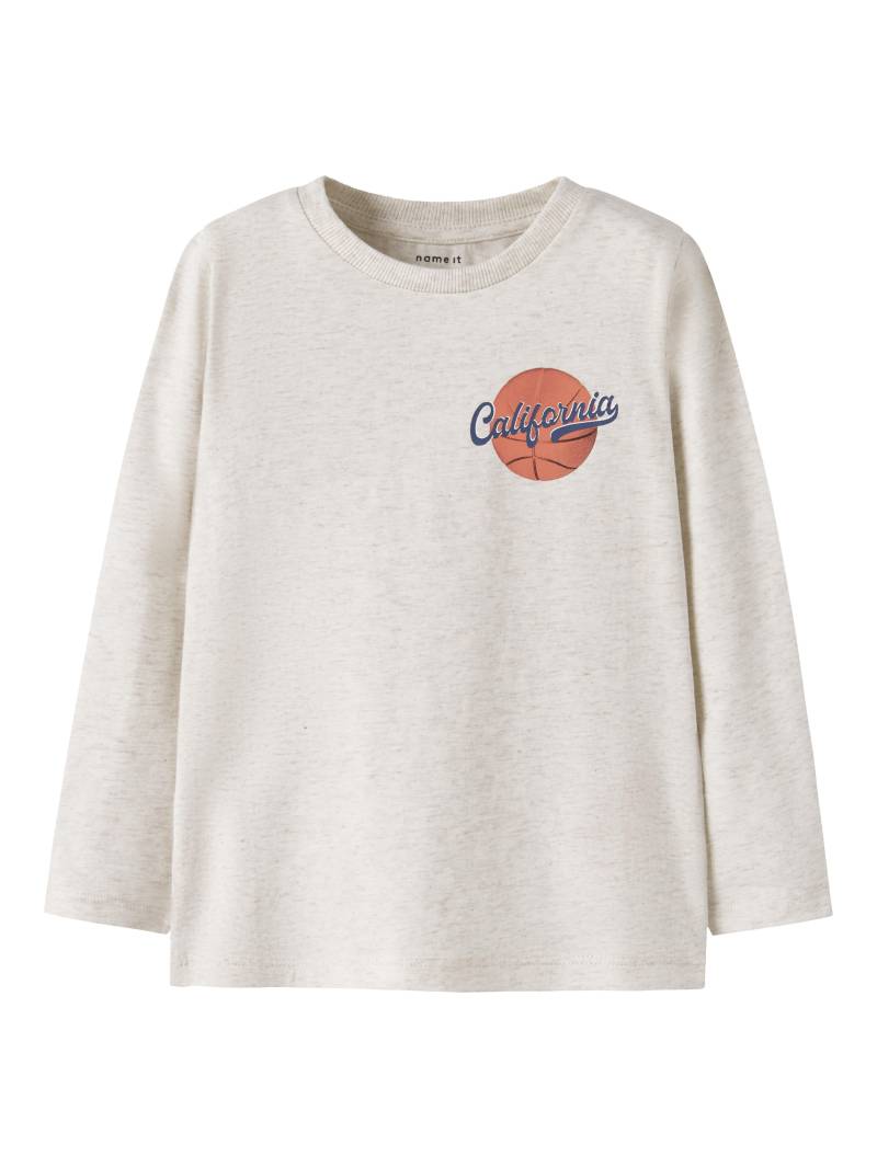 NAME IT - NMMKNOXO LS TOP peyote melange von NAME IT