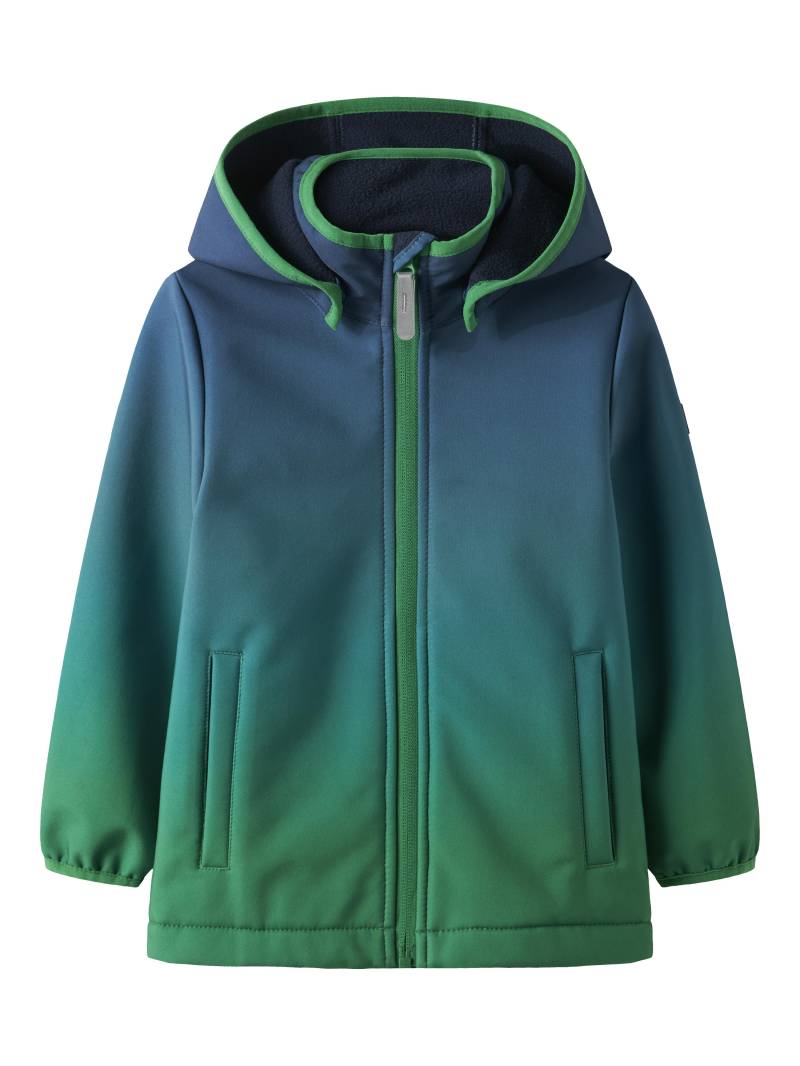 NAME IT - NMMMALTA05 SOFTSHELL JACKET DIPDYE FO gibraltar sea - Gr. - 122 von NAME IT