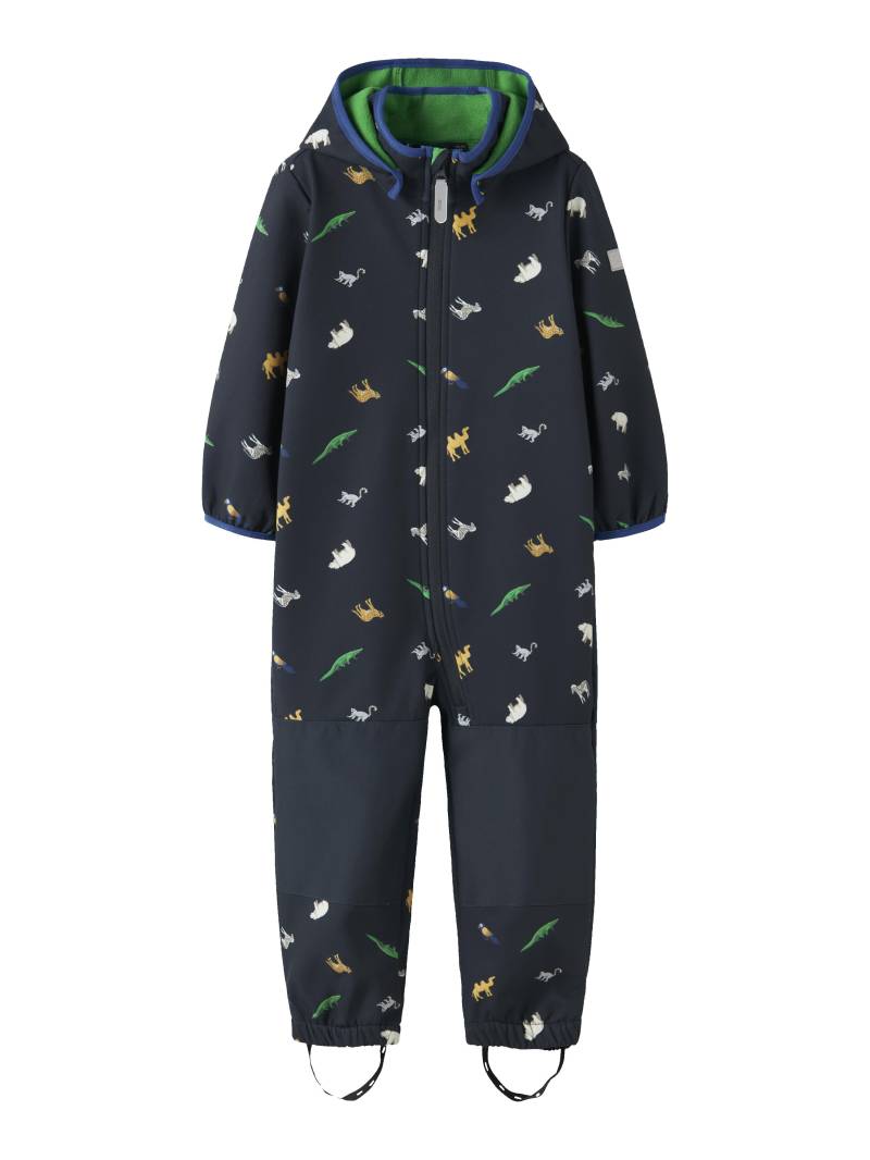 NAME IT - NMMMALTA05 SOFTSHELL SUIT AOP FO dark sapphire - Gr. - 128 von NAME IT