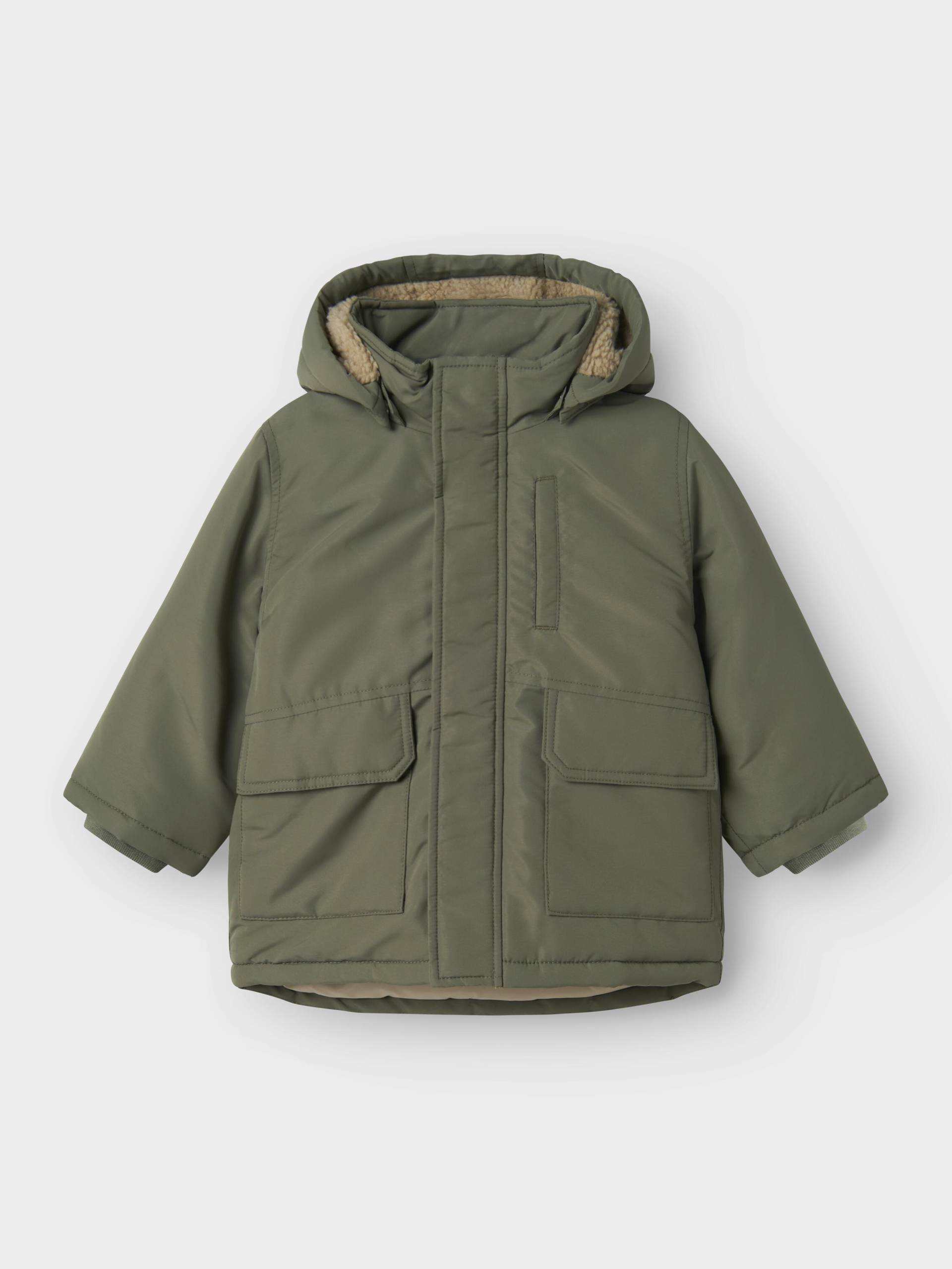 NAME IT - NMMMARLOW PARKA JACKET PB dusty olive - Gr. - 104 von NAME IT