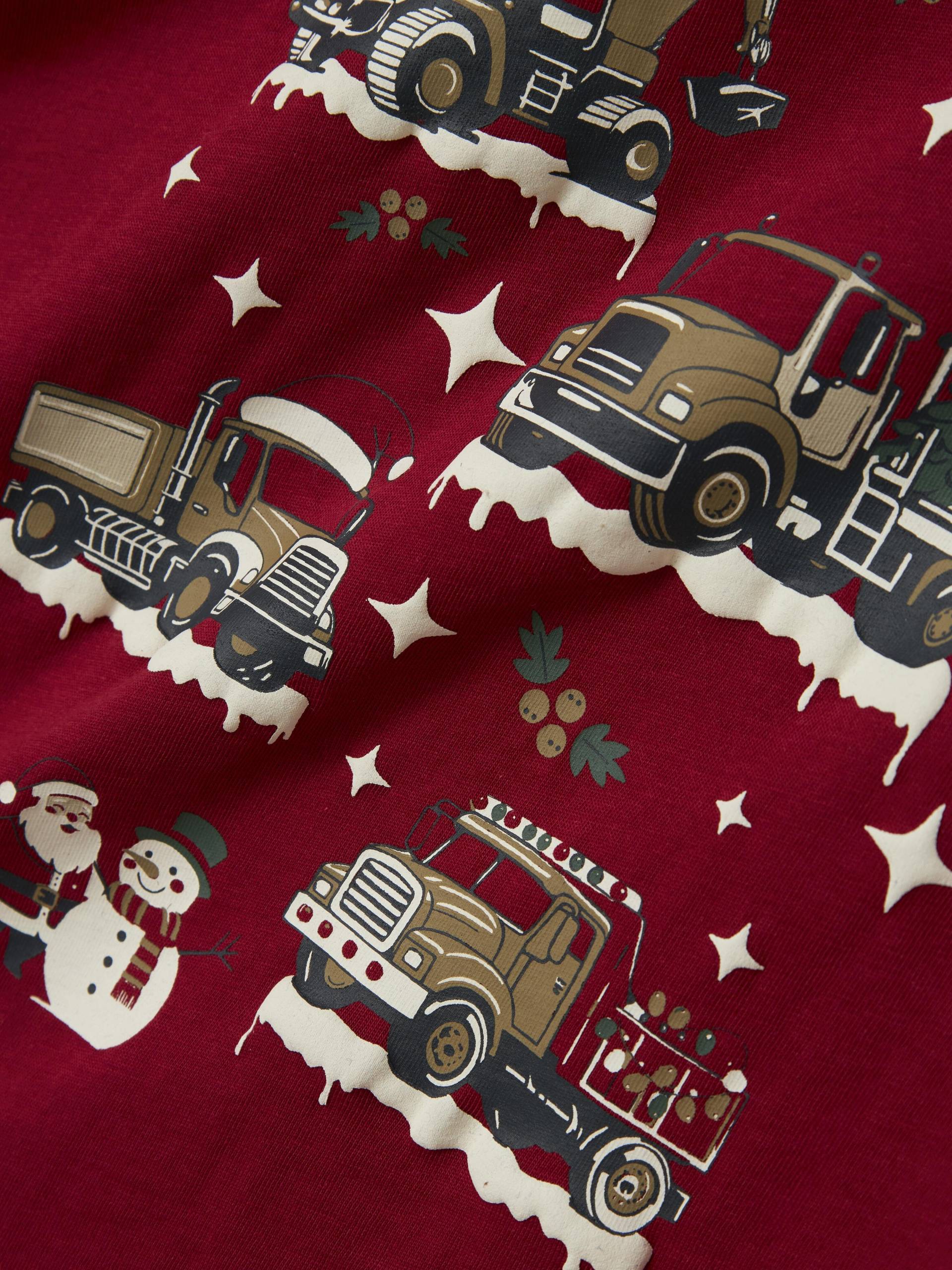 NAME IT - NMMREJULLI NREG LS TOP BOX jester red - Gr. - 110 von NAME IT