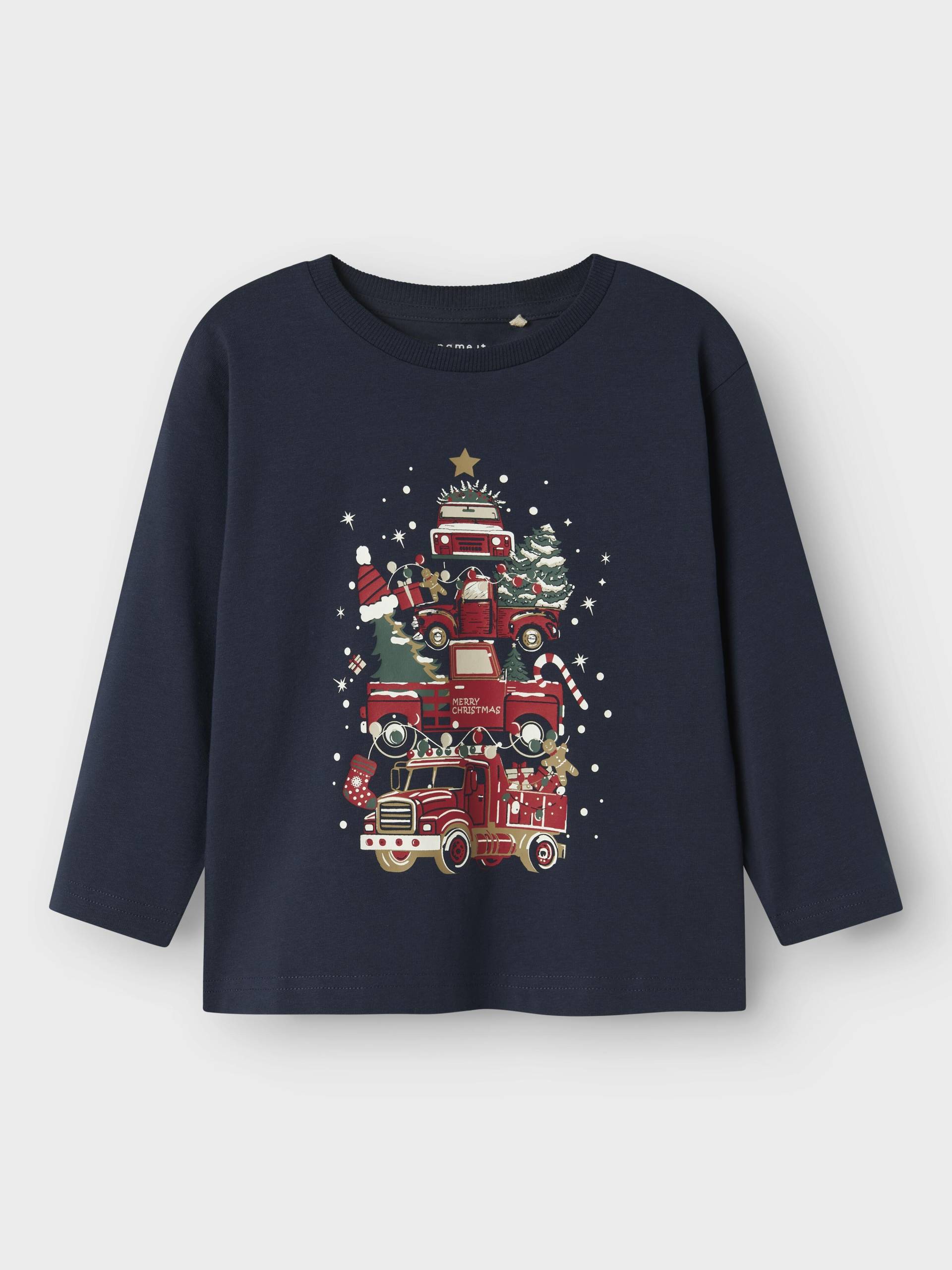 NAME IT - NMMREJULLI NREG LS TOP BOX navy blazer - Gr. - 98 von NAME IT