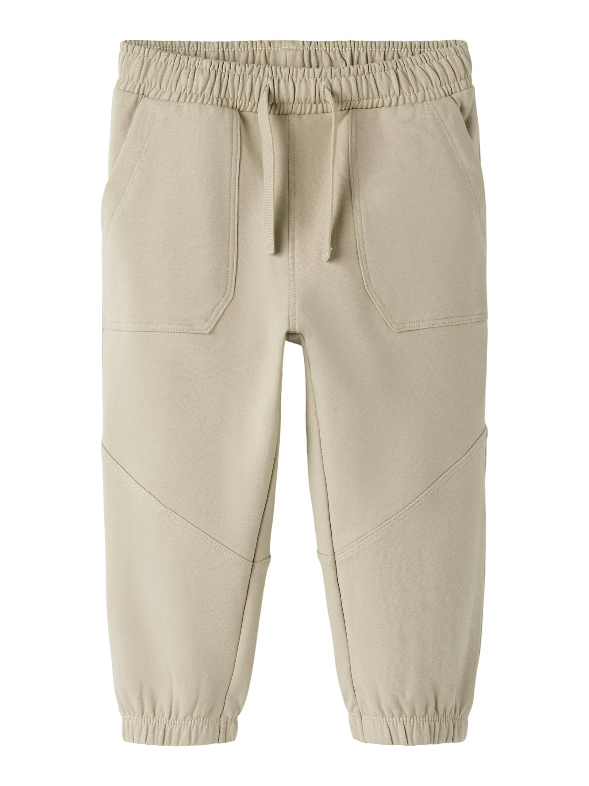 NAME IT - NMMRIVONA NREG SWEAT PANT BRU island fossil - Gr. - 122 von NAME IT