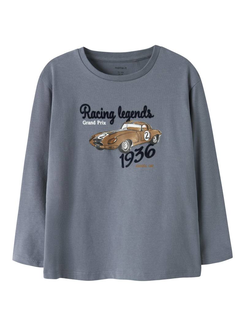 NAME IT - NMMRUBIN LS NREG TOP BOX flint stone - Gr. - 104 von NAME IT