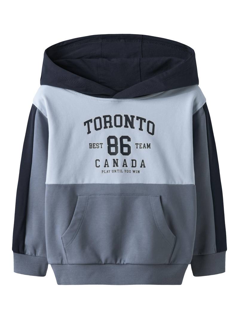 NAME IT - NMMSEJR LS NREG SWEAT WH BRU flint stone - Gr. - 110 von NAME IT