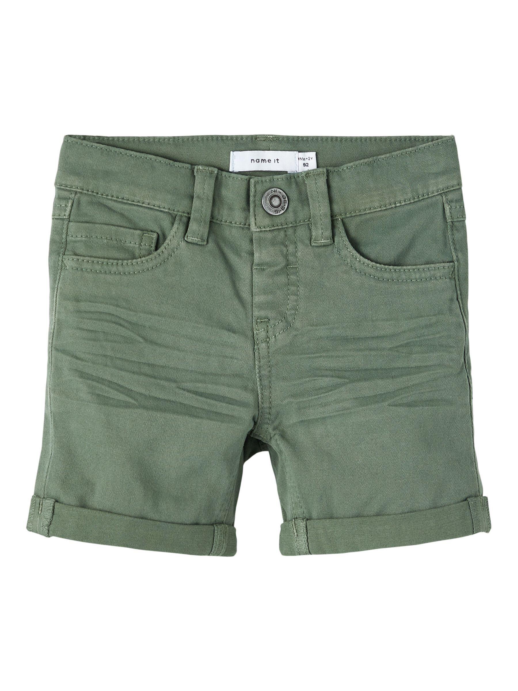 NAME IT - NMMSOFUS TWIISAK LONG SHORT TB duck green - Gr. - 92 von NAME IT
