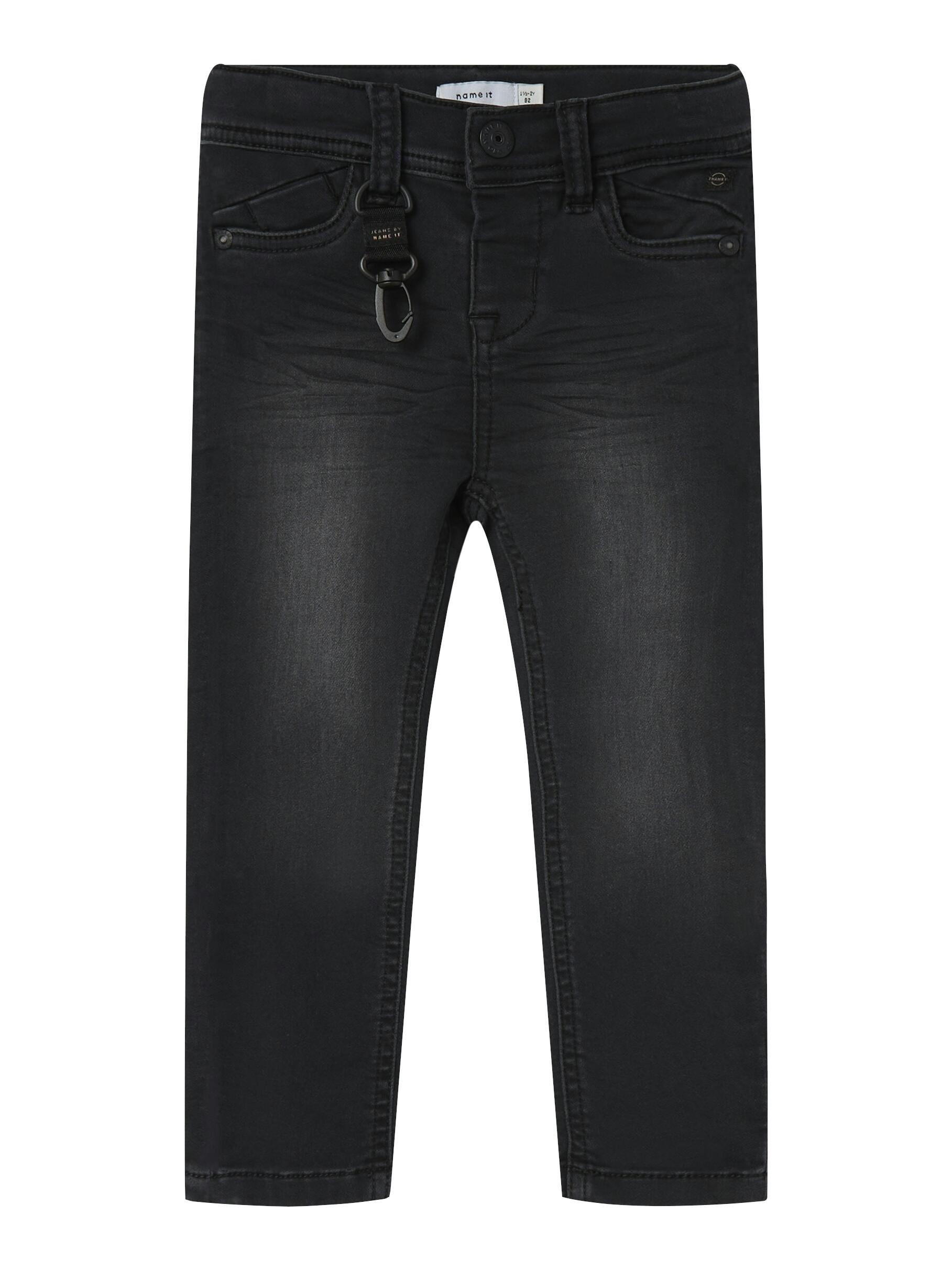 NAME IT - NMMTHEO DNMTHAYER 2689SWE KEY PANT NOOS black denim - Gr. - 116 von NAME IT