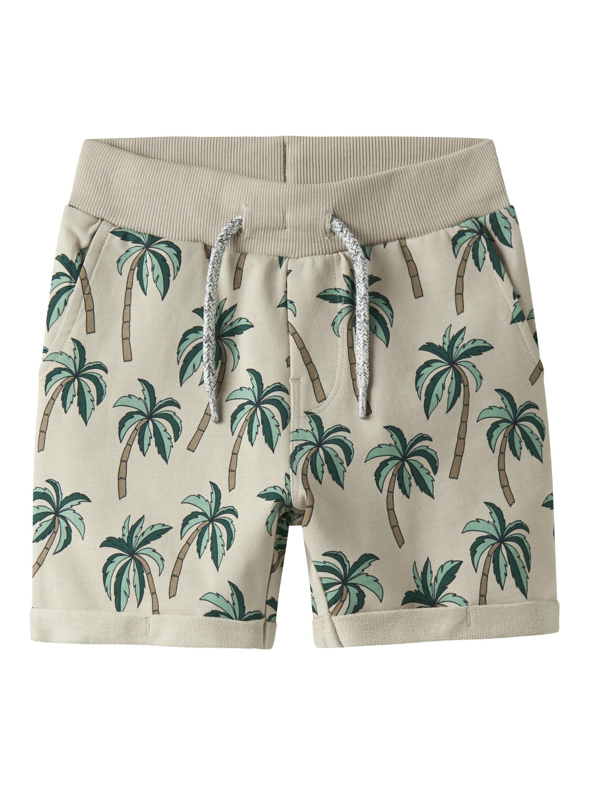 NAME IT - NMMVERMO AOP LONG SWE SHORTS UNB peyote - Gr. - 128 von NAME IT