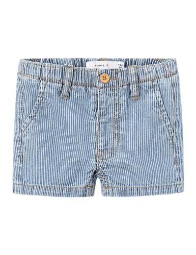 NAME IT Nbmryan Stripe DNM L Shorts 9435-Ip H von NAME IT