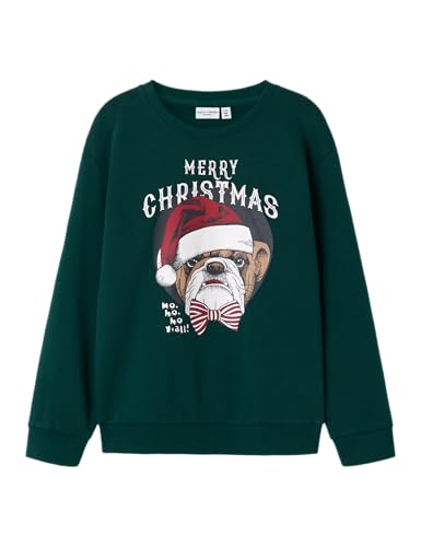 NAME IT Nkmvismas Ls Nreg Sweat Bru von NAME IT