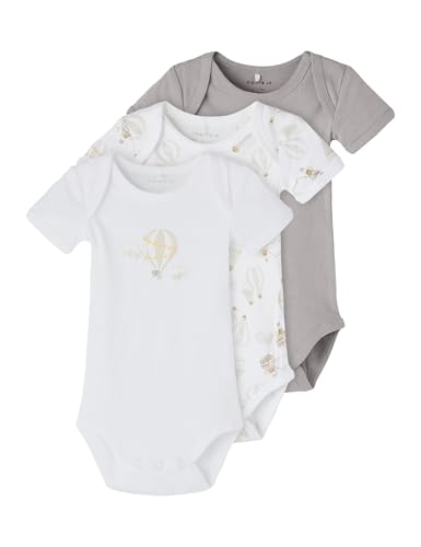 NAME IT Unisex Baby NBNBODY 3P SS Alloy Balloon NOOS Body, 50 von NAME IT