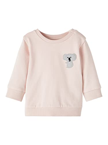 NAME IT Unisex Baby NBNTIBBI Sweat Set BRU Sweatshirt, Rose Smoke, 68 von NAME IT