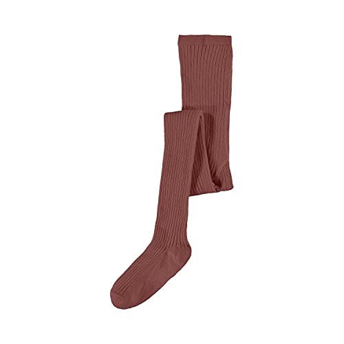 NAME IT Unisex Baby NKNPANTYHOSE 2P Rib NOOS Strumpfhose, Spiced Apple, 74-80 von NAME IT