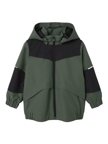 NAME IT Unisex Baby NMNMATCH10 Jacket 1FO Allwetterjacke, Thyme, 86 von NAME IT