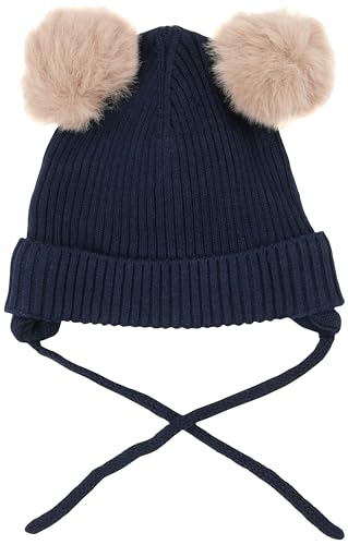 NAME IT Unisex NBNMARA Knit HAT2 Mütze, Dark Sapphire, 40/44 von NAME IT