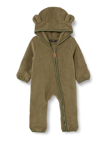 NAME IT Unisex NBNMUNI Fleece Suit Regenanzug, Beetle, 50/56 von NAME IT