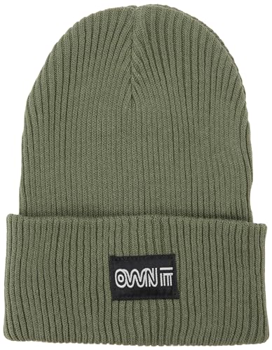 NAME IT Unisex NKNMANOA Knit Beanie Mütze, Beetle, 52/53 von NAME IT