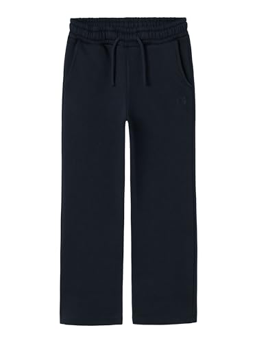 NAME IT Unisex NKNPARKER Straight Sweat Pant BRU NOOS Jogginghose, Dark Sapphire, 182 von NAME IT