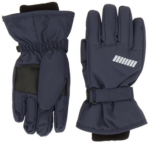 NAME IT Unisex NKNSNOW10 Gloves 2FO NOOS Handschuhe, Dark Sapphire, 8 von NAME IT