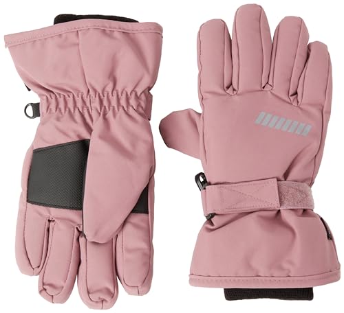 NAME IT Unisex NKNSNOW10 Gloves 2FO NOOS Handschuhe, Wistful Mauve, 8 von NAME IT