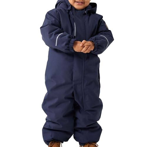 NAME IT Unisex NMNSNOW10 Suit SOLID 1FO NOOS Schneeanzug, Dark Sapphire, 110 von NAME IT