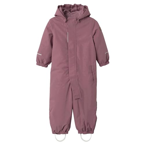 NAME IT Unisex NMNSNOW10 Suit SOLID 1FO NOOS Schneeanzug, Wistful Mauve, 110 von NAME IT