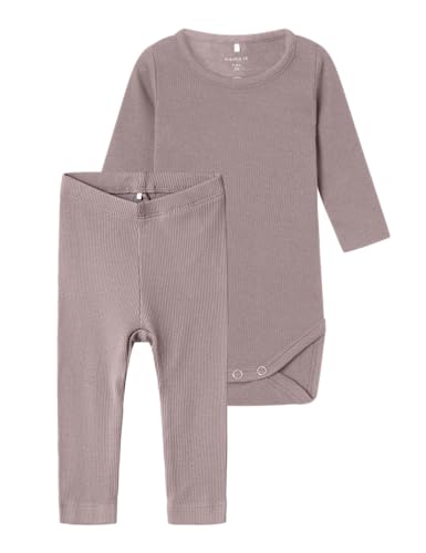 NAME IT Unisex Nbnkab Ls Body Legging Set Noos, Deauville Mauve, Numeric_86 NAME IT Unisex Nbnkab Ls Body Legging Set Noos, Deauville Mauve, Numeric_86 von NAME IT