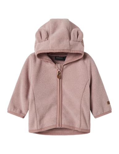 NAME IT Unisex Nbnmeeko Fleece Jacket Melange, Woodrose, Numeric_68 von NAME IT