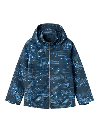 NAME IT Jungen NKMMAX Jacket Cyber Allwetterjacke, Big Dipper, 122 von NAME IT