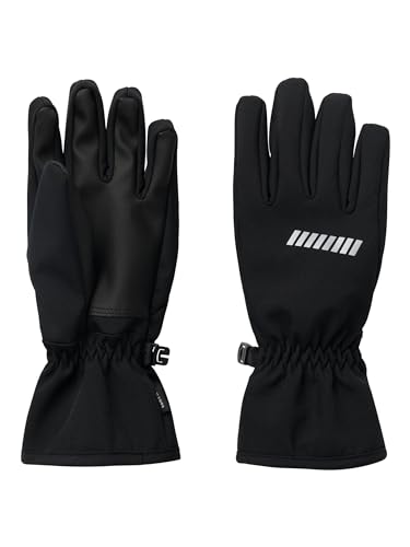 NAME IT Unisex Nknalfa Glove7 Fo Noos Handschuhe, Schwarz, 7 EU von NAME IT