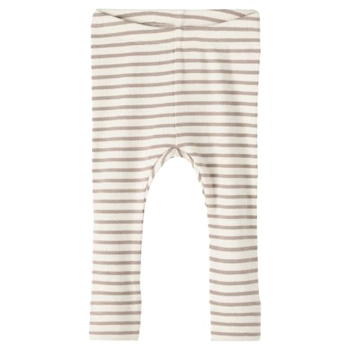 NAME IT Unisex Baby Nbnbani XSL Noos Leggings, Pure Cashmere, 86 EU von NAME IT