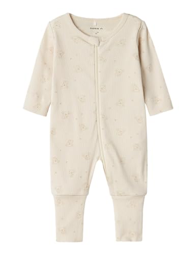 NAME IT Unisex Baby Nbnnightsuit Zip Ff Rainy Koala Noos Schlafanzug, Rainy Day, 92 EU von NAME IT