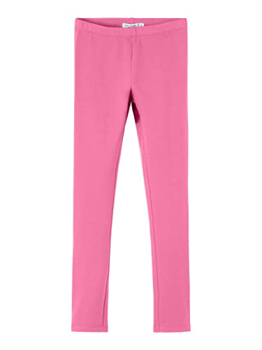 NAME IT Mädchen Nkfdavina Solid Swe Legging Bru N Noos, Pink Cosmos, 146 von NAME IT