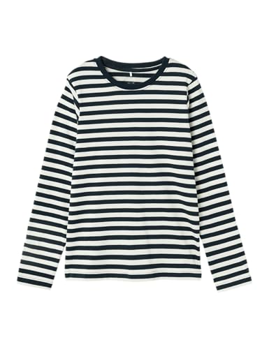 NAME IT Jungen Nkmsalmo Nreg Top Noos Langarmshirt, Dark Sapphire, 158-164 EU von NAME IT