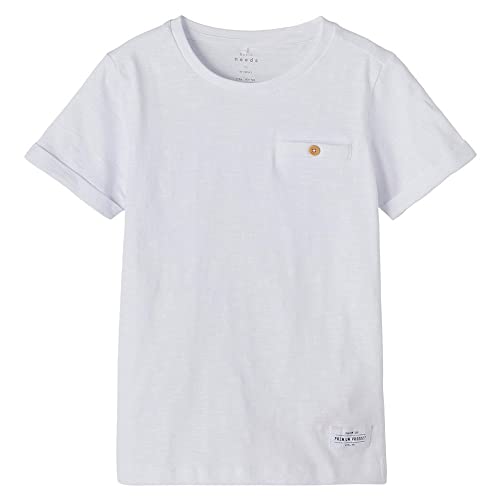 NKMVINCENT SS TOP NOOS-bright white-146-152 von NAME IT