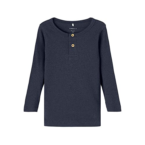 NAME IT Jungen Nmmkab Ls Noos Top, Dark Sapphire, 92 EU von NAME IT