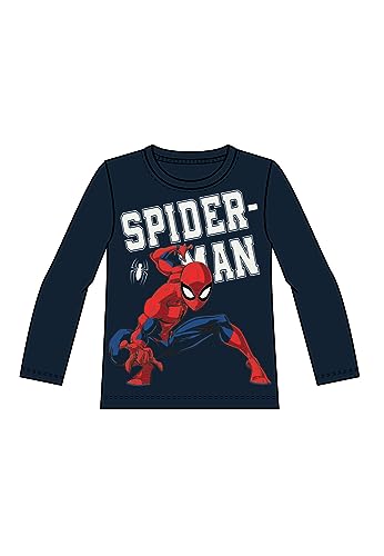 NAME IT Jungen Nmmnaza Spiderman Ls Top Noos Mar, Dark Sapphire, 110 EU von NAME IT