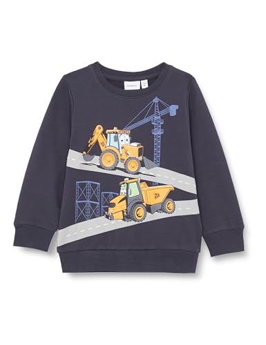 NAME IT Jungen NMMNESH JCB Sweat BRU BFU, India Ink,92 von NAME IT