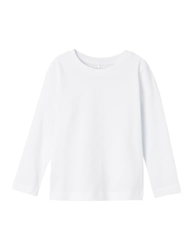 NAME IT Jungen Nmmvobbo Top Noos Langarmshirt, Bright White, 110 EU NAME IT Jungen Nmmvobbo Top Noos Langarmshirt, Bright White, 110 EU von NAME IT