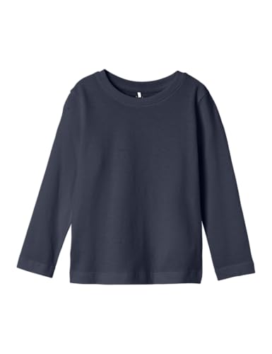 NAME IT Jungen Nmmvobbo Top Noos Langarmshirt, Dark Sapphire, 92 EU von NAME IT