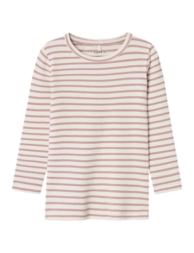 NAME IT Unisex Nmnbani Top Noos Langarmshirt, Deauville Mauve, 116 EU von NAME IT