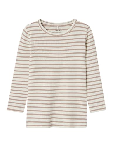 NAME IT Unisex Nmnbani Top Noos Langarmshirt, Pure Cashmere, 110 EU von NAME IT