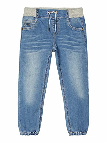 Name IT Jungen Nmmbob Dnmtollys 2460 Pant Noos Jeans, Medium Blue Denim, 98 von NAME IT