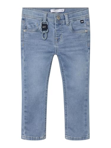 Name IT Jungen Nmmtheo Dnmthayer 2689Swe Key Pant Noos, Light Blue Denim, 86 EU von NAME IT