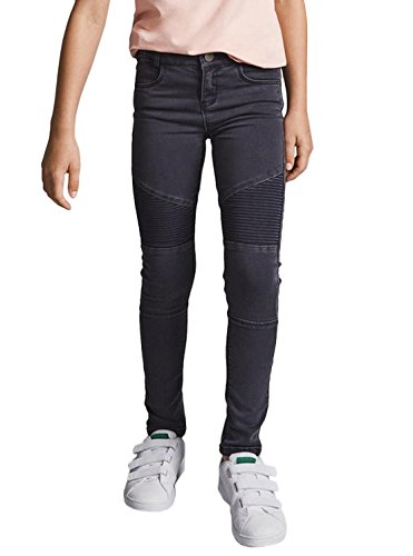 Name IT Mädchen NITTIRSANNE Skinny Pant NMT NOOS Jeans, Grau (Asphalt), 116 von NAME IT