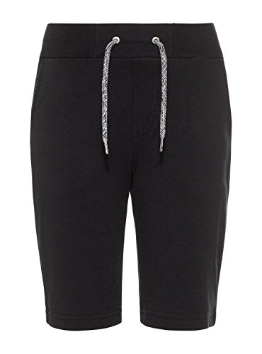 Name IT NOS Jungen NKMHONK UNB SWE LONG SHORTS NOOS Shorts per pack, Schwarz (Black), 116 (Herstellergröße: 116) von NAME IT