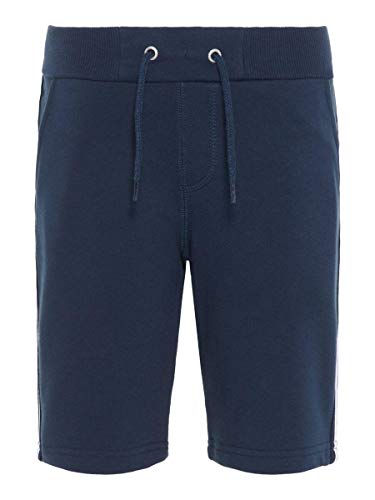 Name IT NOS Jungen Shorts Nkmhonk Unb SWE Long W Tape Noos, Blau (Dark Sapphire), (Herstellergröße: 98) von NAME IT